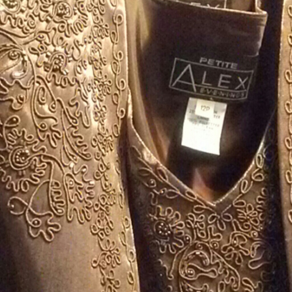 Dark Dusty Mauve Evening ensemble